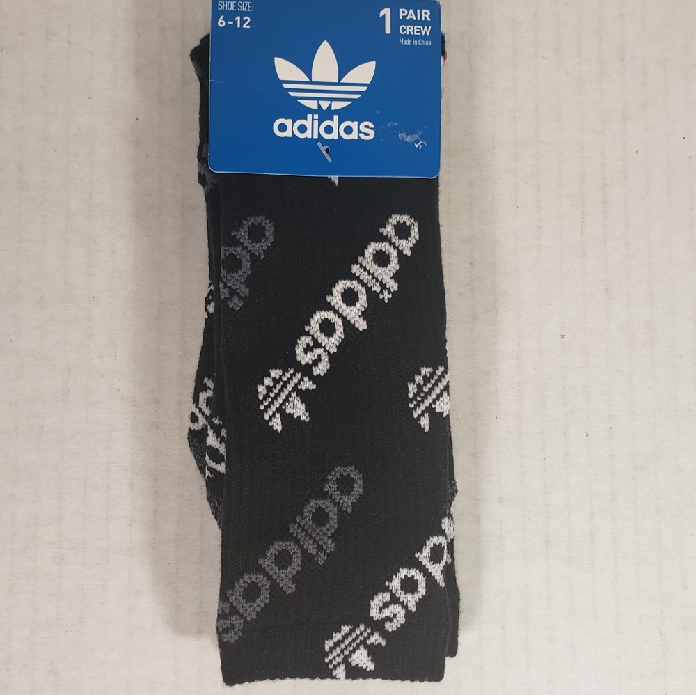 NWT Men's Adidas Forum Repeat Crew Socks - Picture 3 of 6
